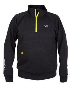 SWEATER MINIMAL BLACK MARL 1/4 MATRIX