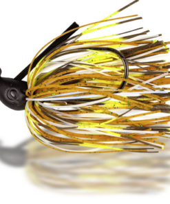 GREEN PUMPKIN RUBBER JIG 10G 4STREET QUANTUM