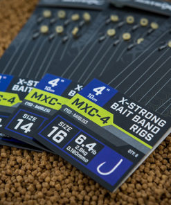 MXC-4 4” X-STRONG BAIT BAND RIGS MATRIX