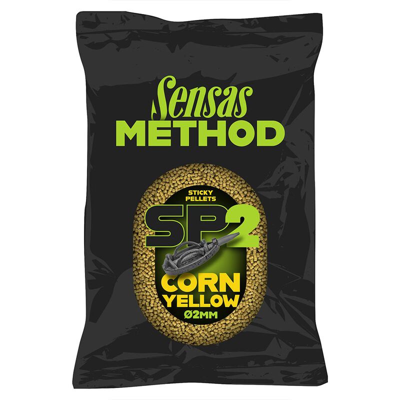Method Sticky Pellets Corn 2MM 650g SENSAS